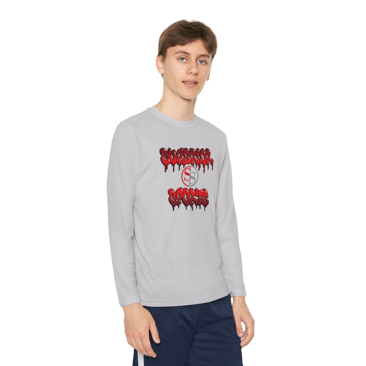 Kids Long Sleeve Competitor Tee