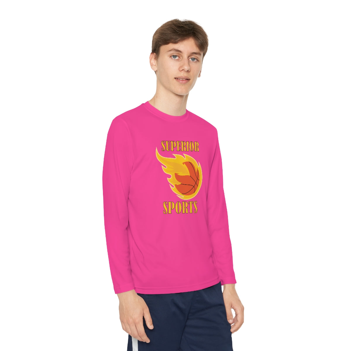 Kids Long Sleeve Sleeve Competitor Tee