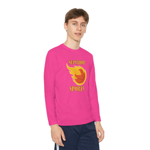 Kids Long Sleeve Sleeve Competitor Tee