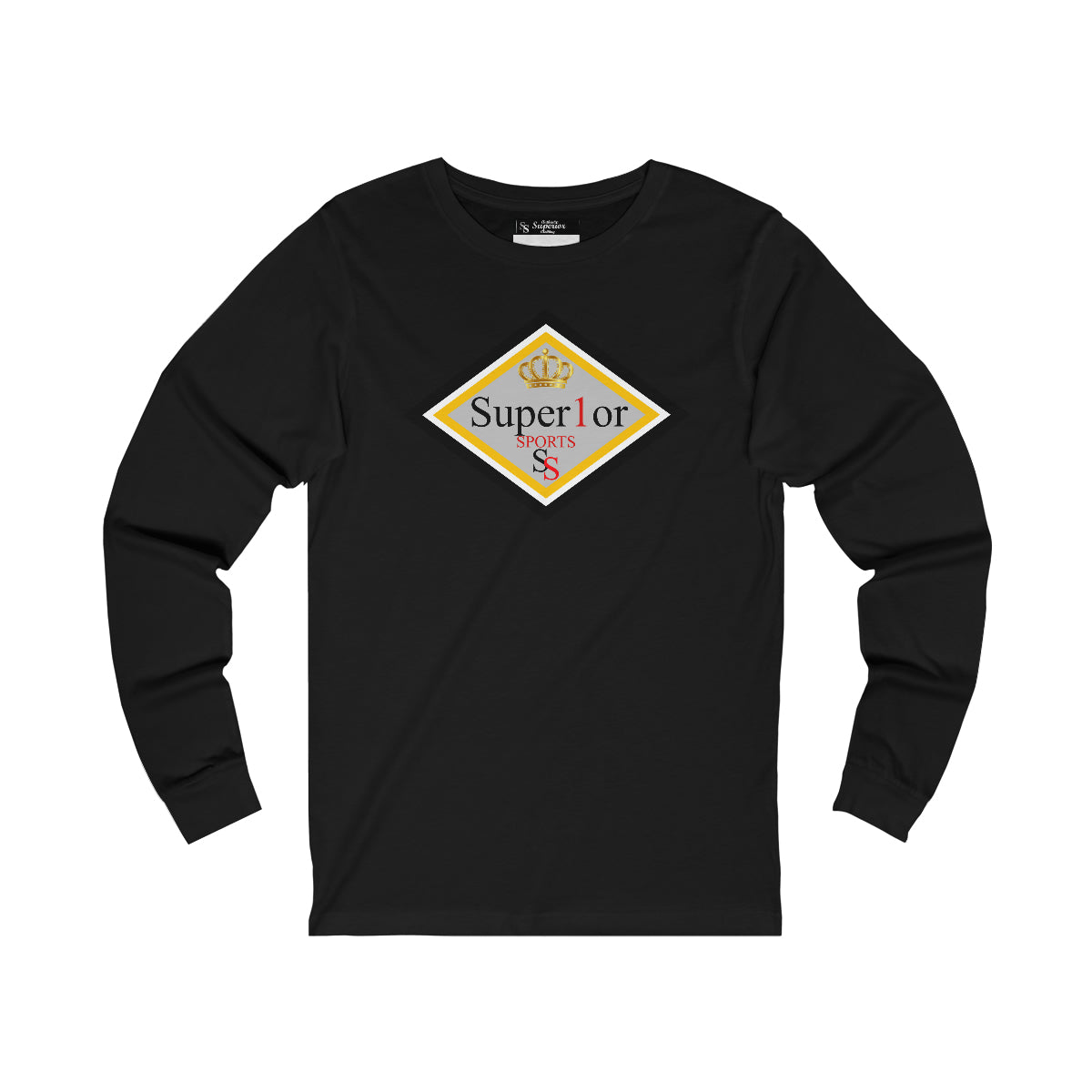 Men Long Sleeve Diamond SS Tee