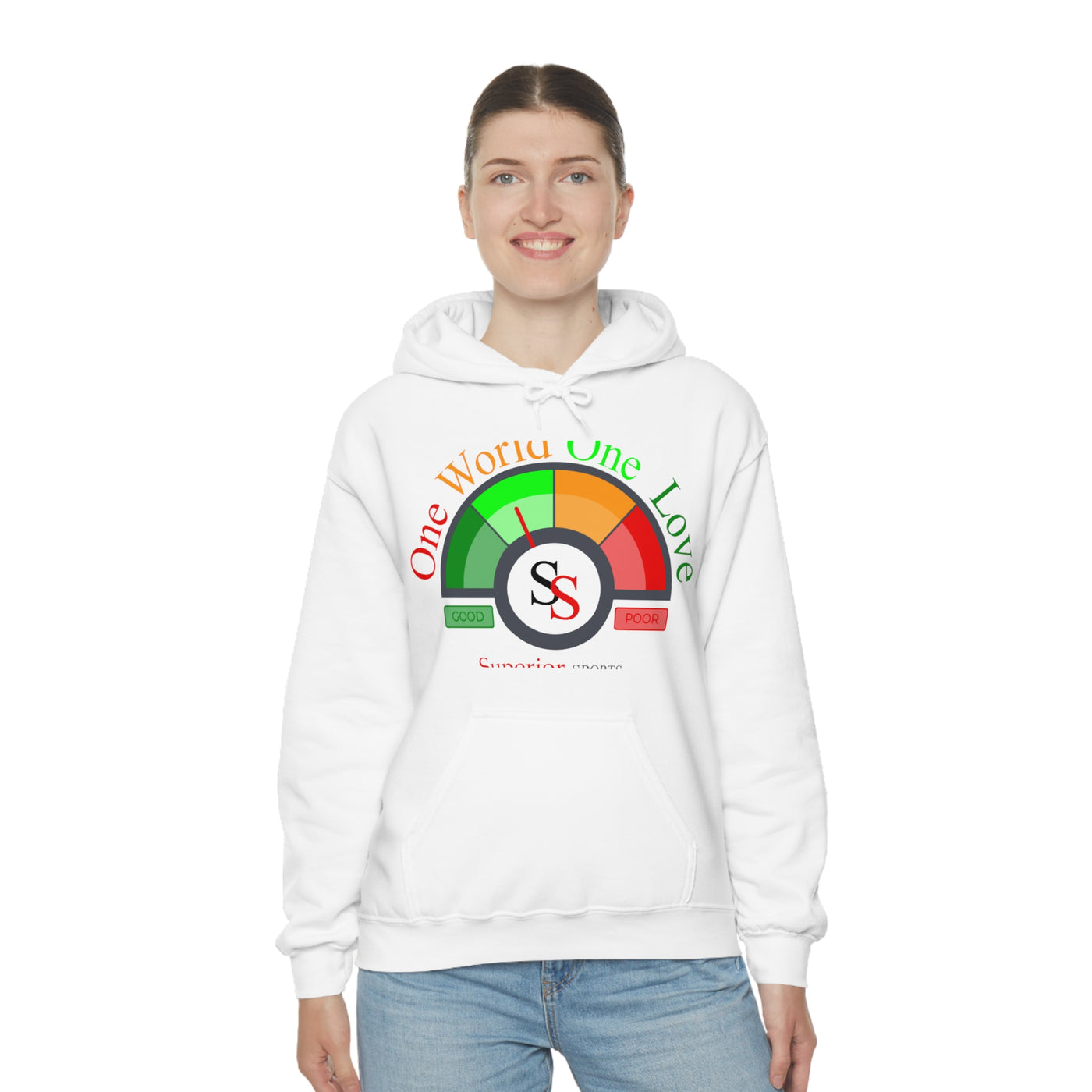 LADIES HOODED SWEATSHIRT