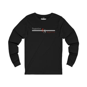 Men Long Sleeve SS Long Bars Tee