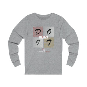 Men Long Sleeve Let's Do It Tee