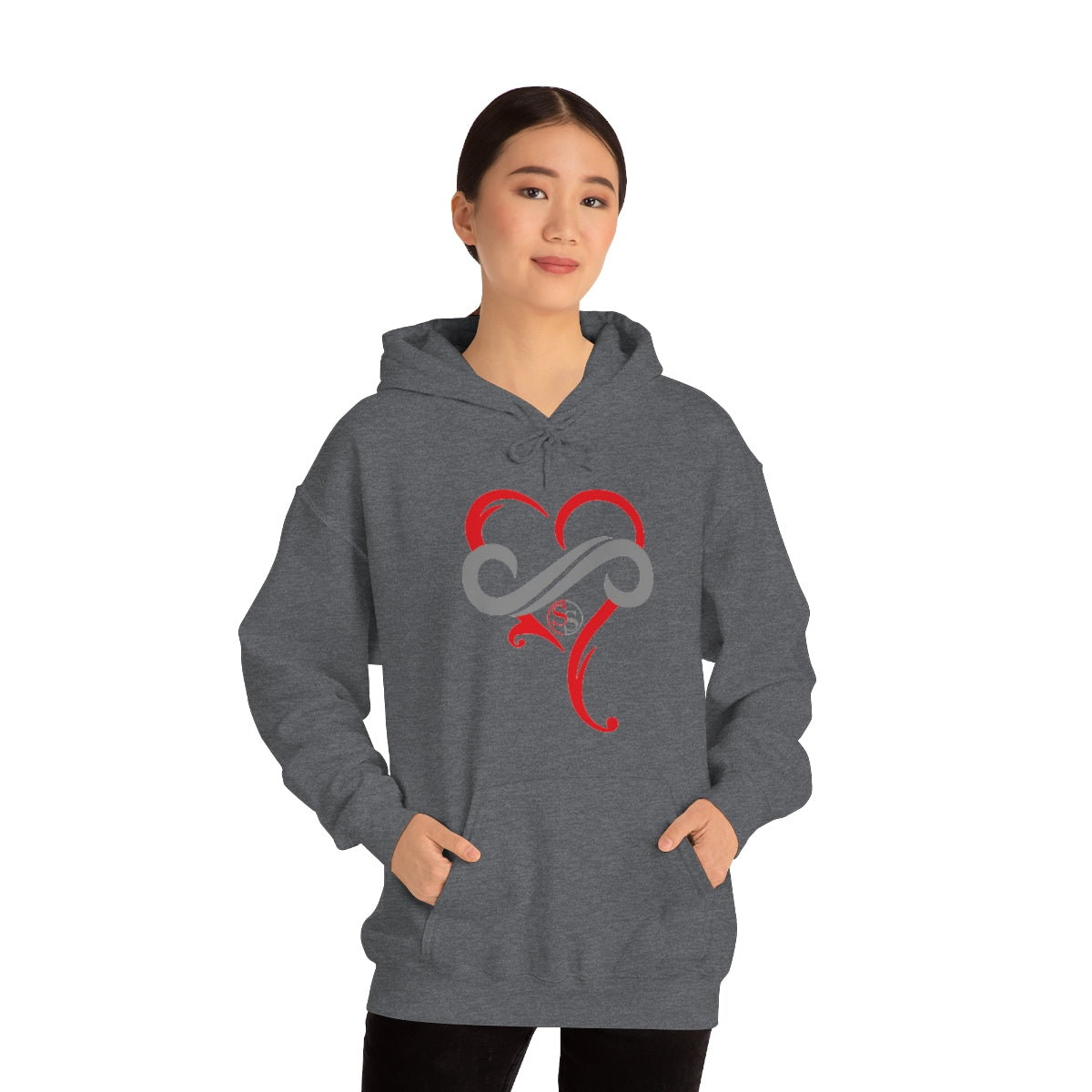 Ladies Hoodie Eternal Hearts