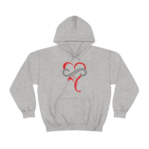 Ladies Hoodie Eternal Hearts