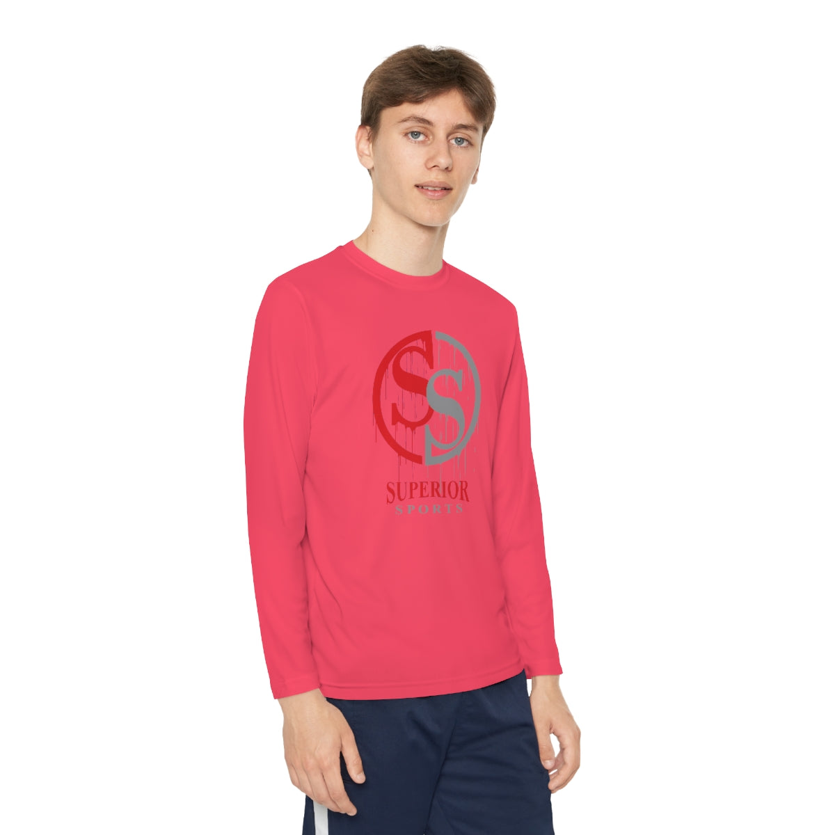 Kids Long Sleeve Sleeve Competitor Tee