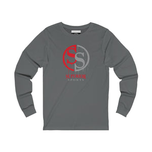 Men Long Sleeve SS Drip Tee