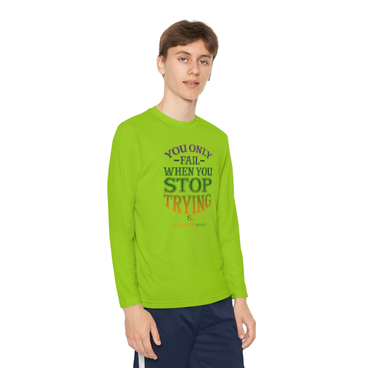 Kids Long Sleeve Competitor Tee