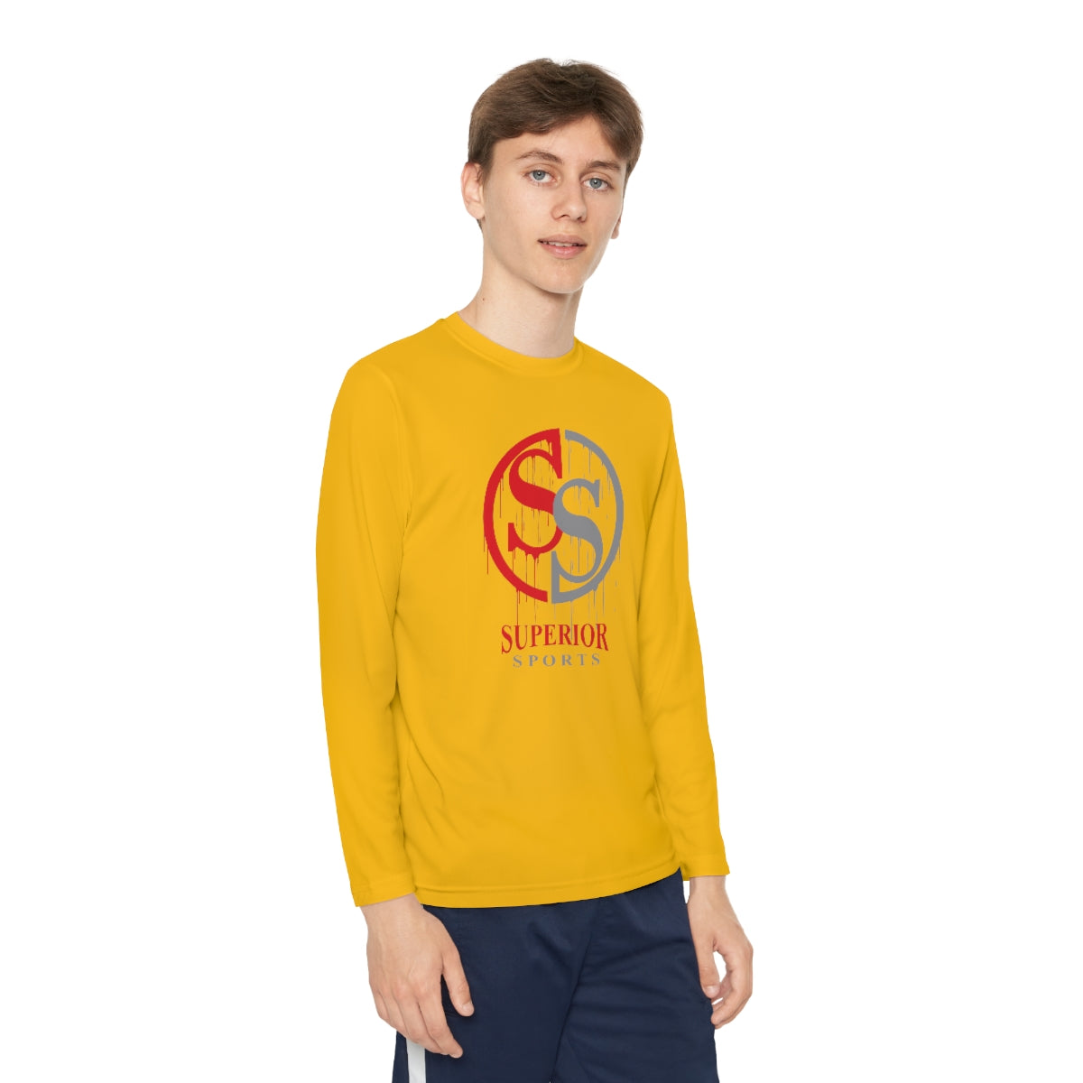 Kids Long Sleeve Sleeve Competitor Tee