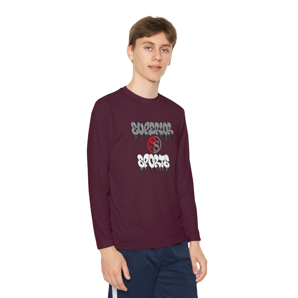 Kids Long Sleeve Competitor Tee