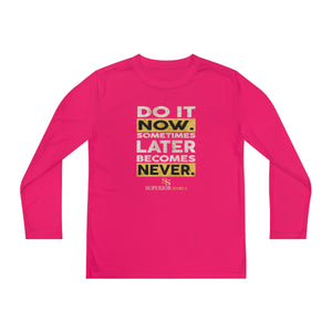 Kids Long Sleeve Competitor Tee