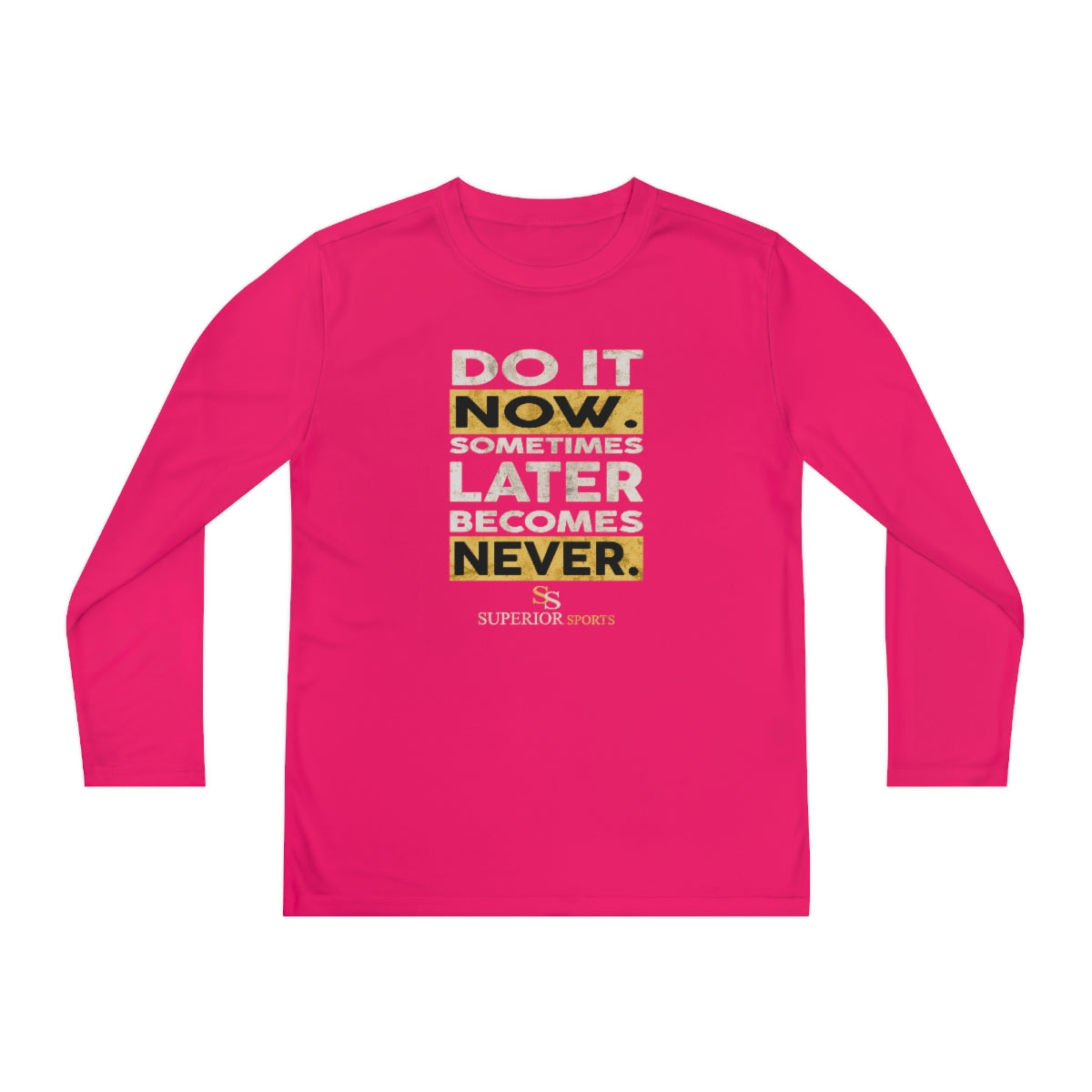 Kids Long Sleeve Competitor Tee