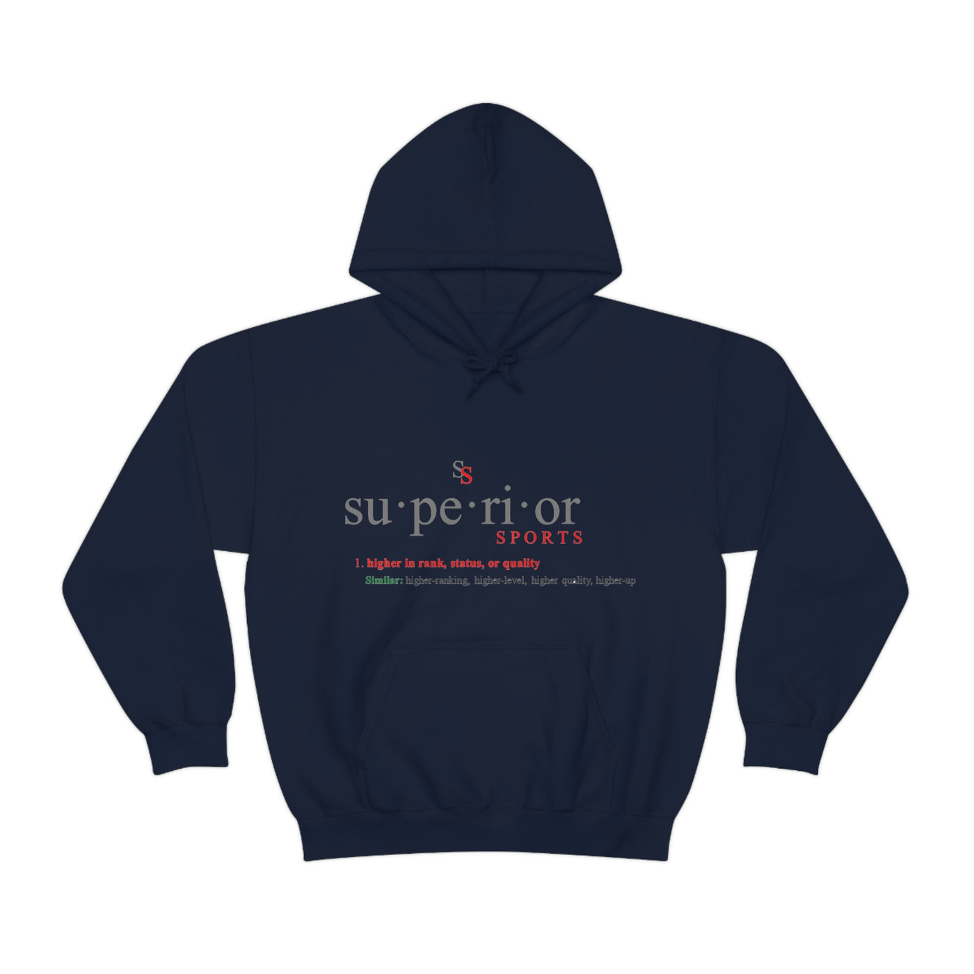 MEN HOODED SWEATSHIRT