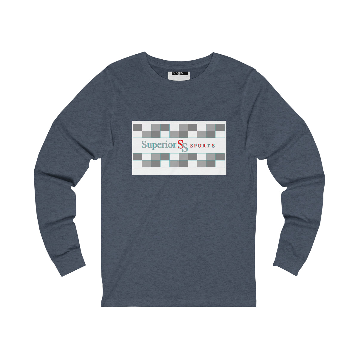 Men Long Sleeve Box Tee