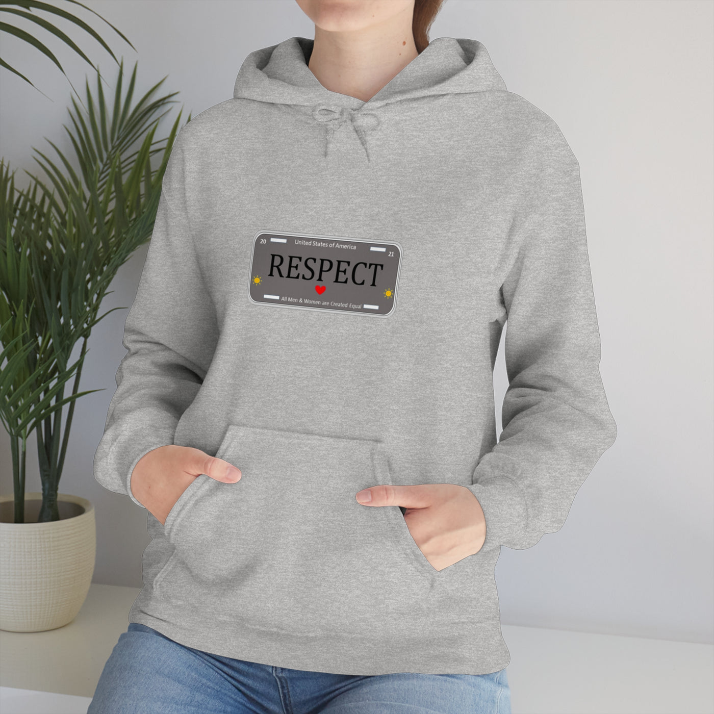 LADIES HOODED SWEATSHIRT