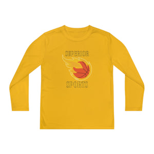 Kids Long Sleeve Sleeve Competitor Tee