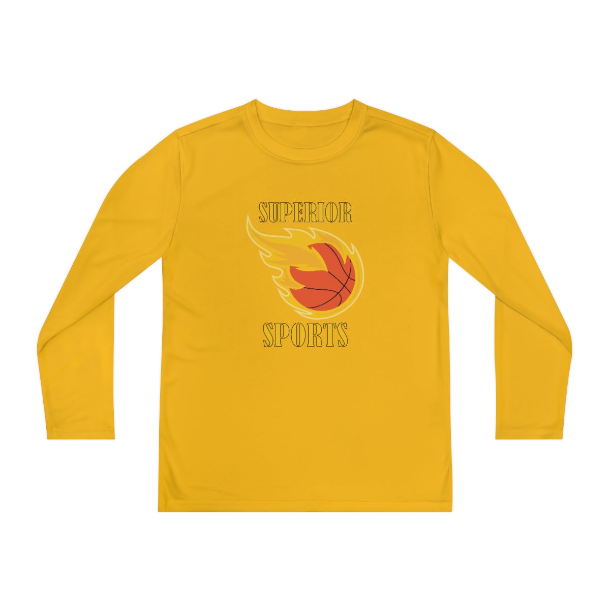 Kids Long Sleeve Sleeve Competitor Tee