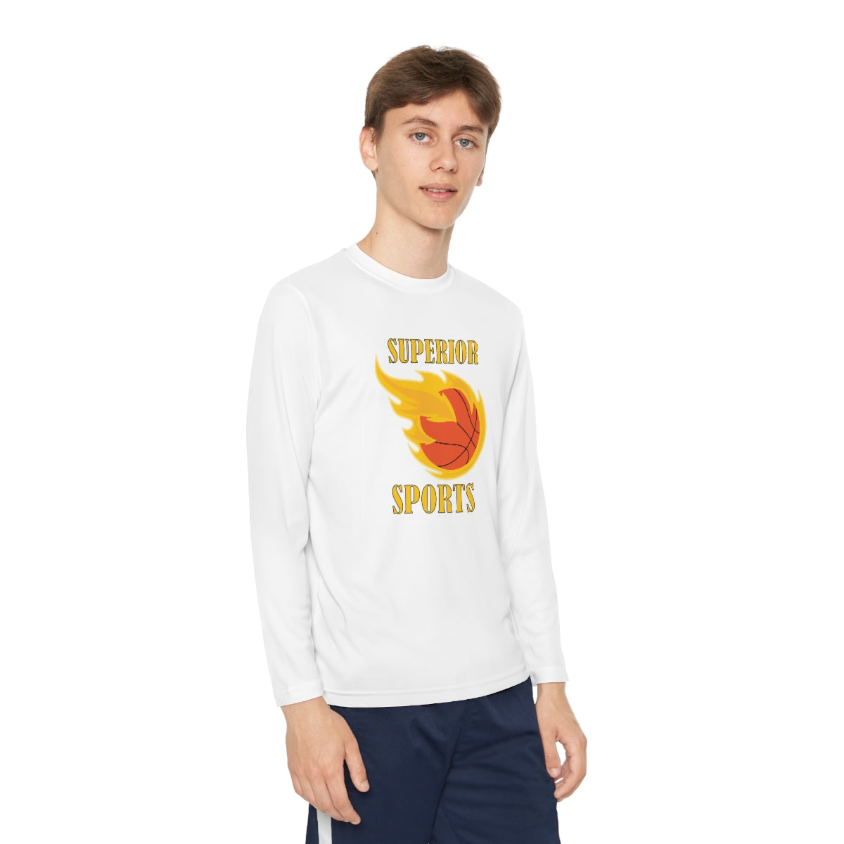 Kids Long Sleeve Sleeve Competitor Tee