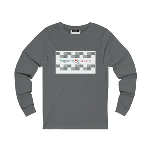 Men Long Sleeve Box Tee