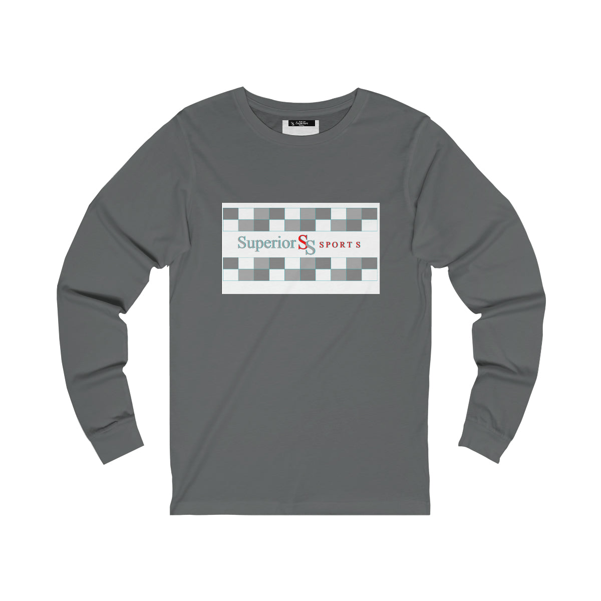 Men Long Sleeve Box Tee