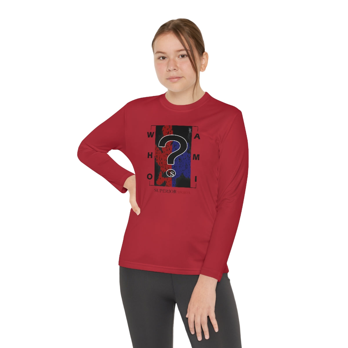 Kids Long Sleeve Sleeve Competitor Tee