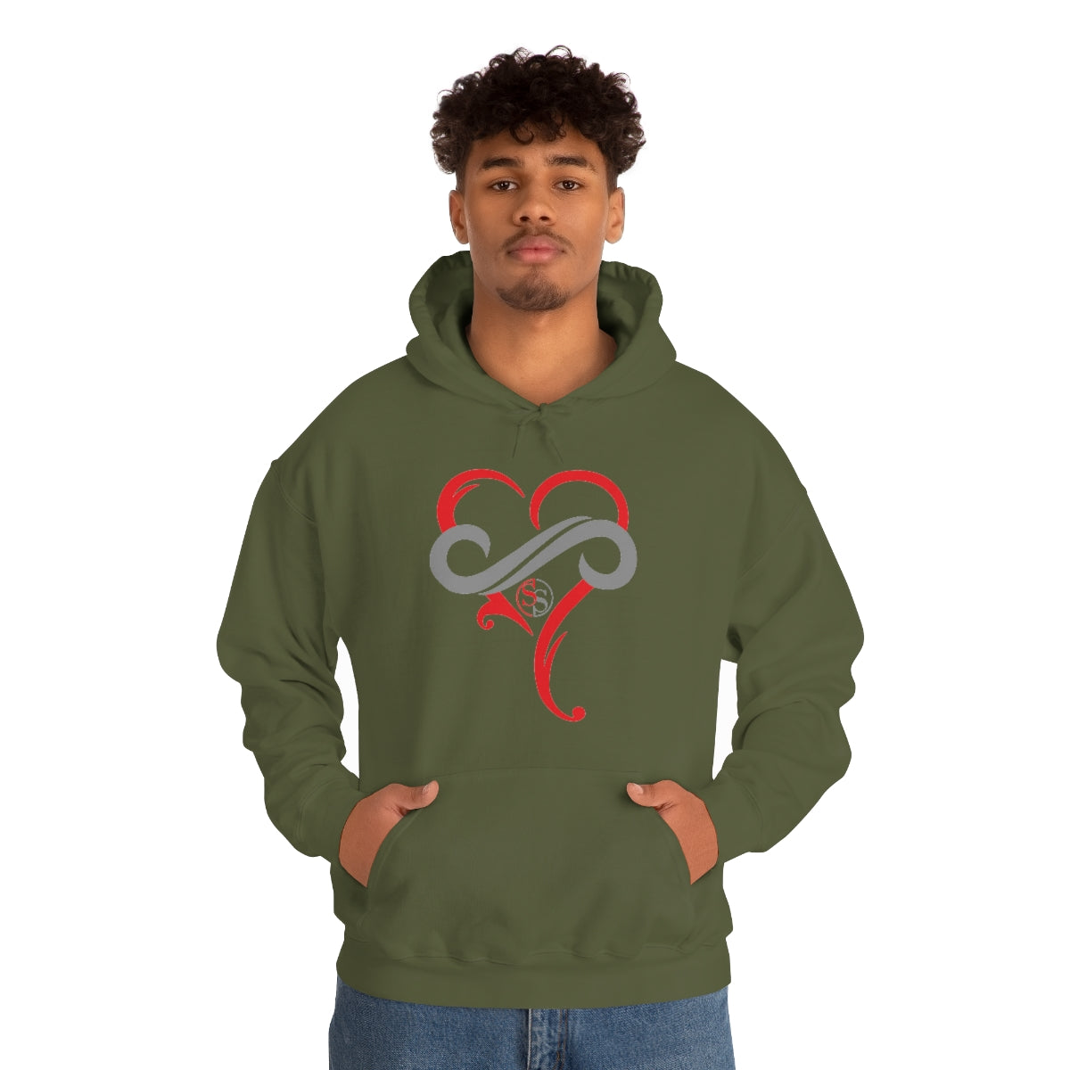 Ladies Hoodie Eternal Hearts