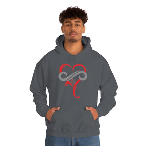 Ladies Hoodie Eternal Hearts