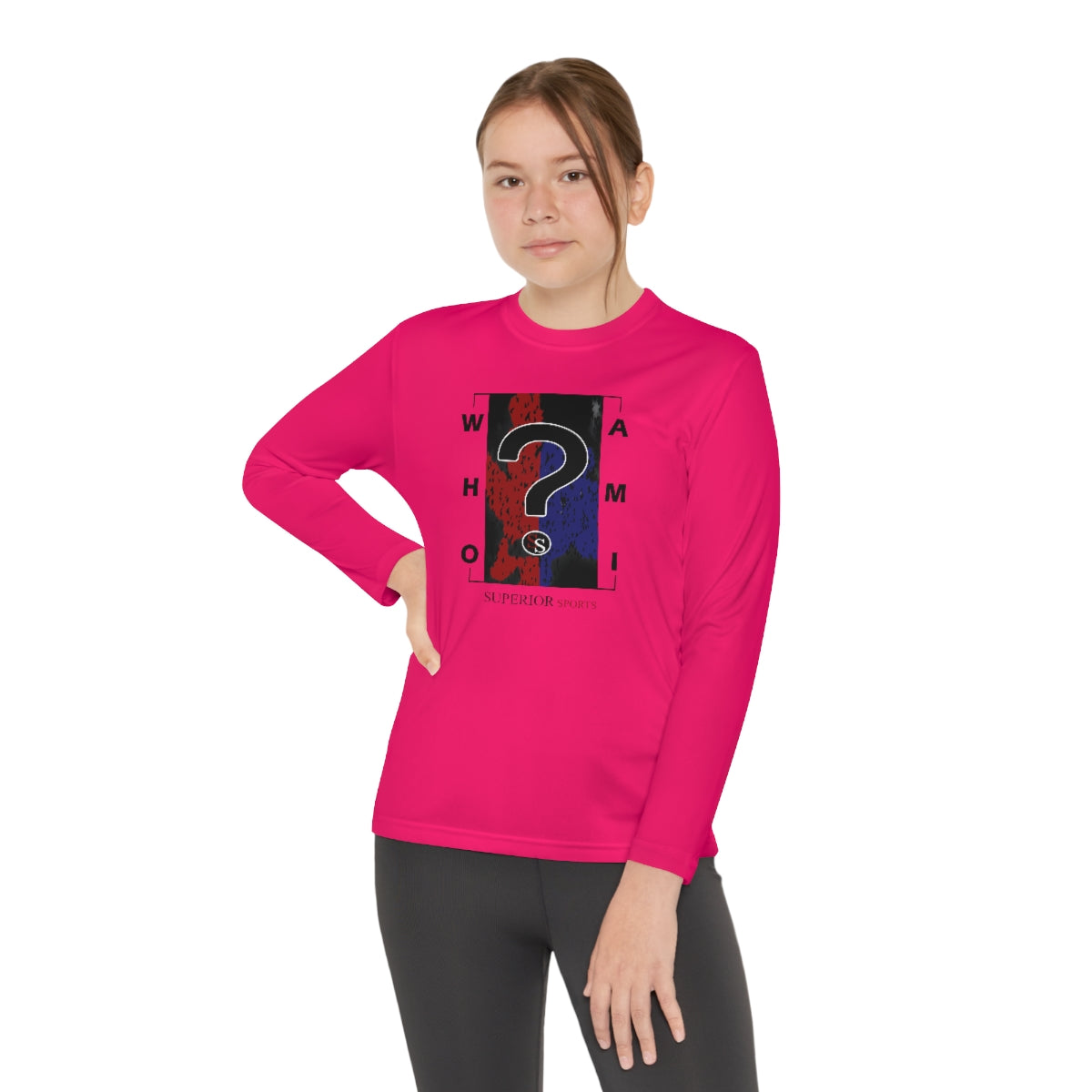 Kids Long Sleeve Sleeve Competitor Tee