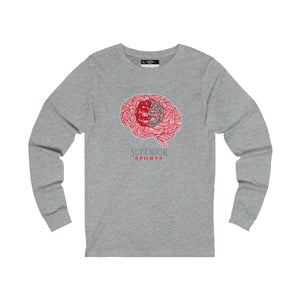 Men Long Sleeve Brain SS Tee