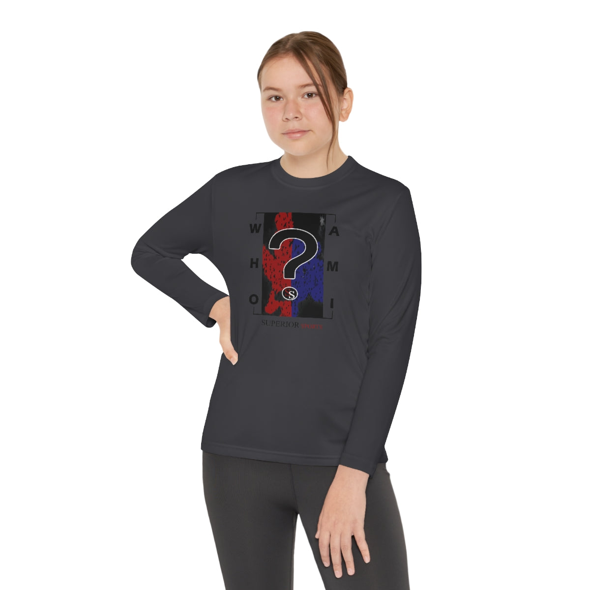 Kids Long Sleeve Sleeve Competitor Tee