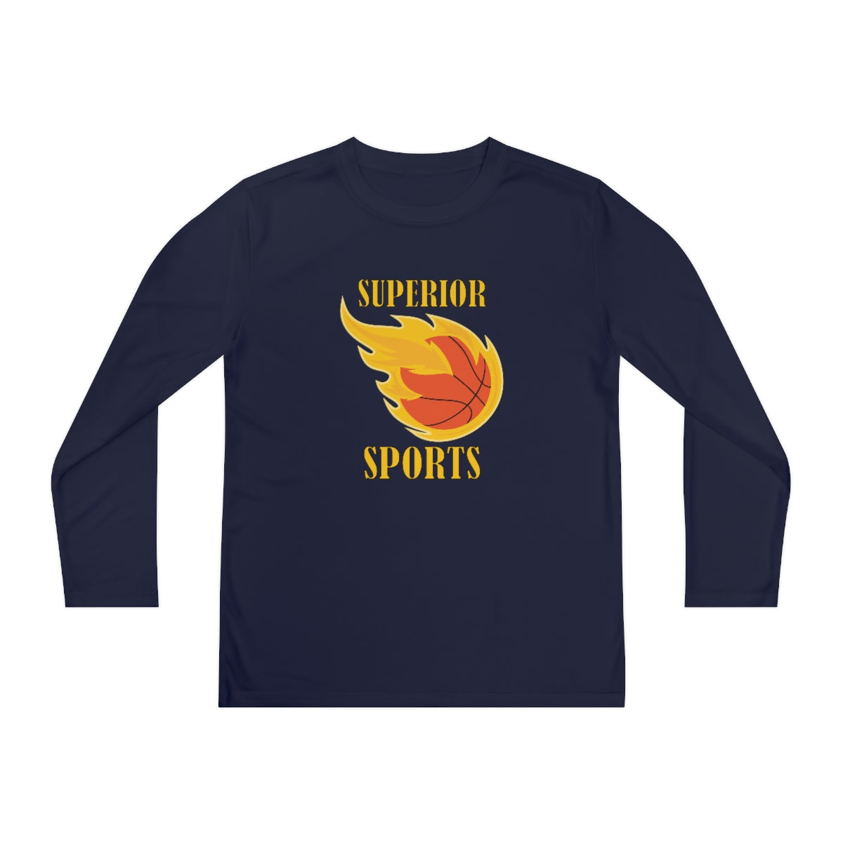 Kids Long Sleeve Sleeve Competitor Tee