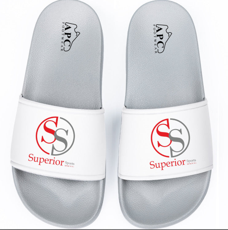 White Grey Slides
