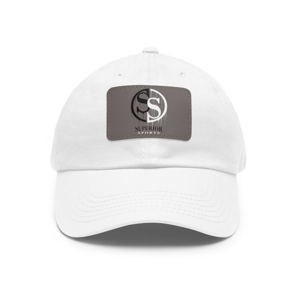 Dad Hat with Leather Patch