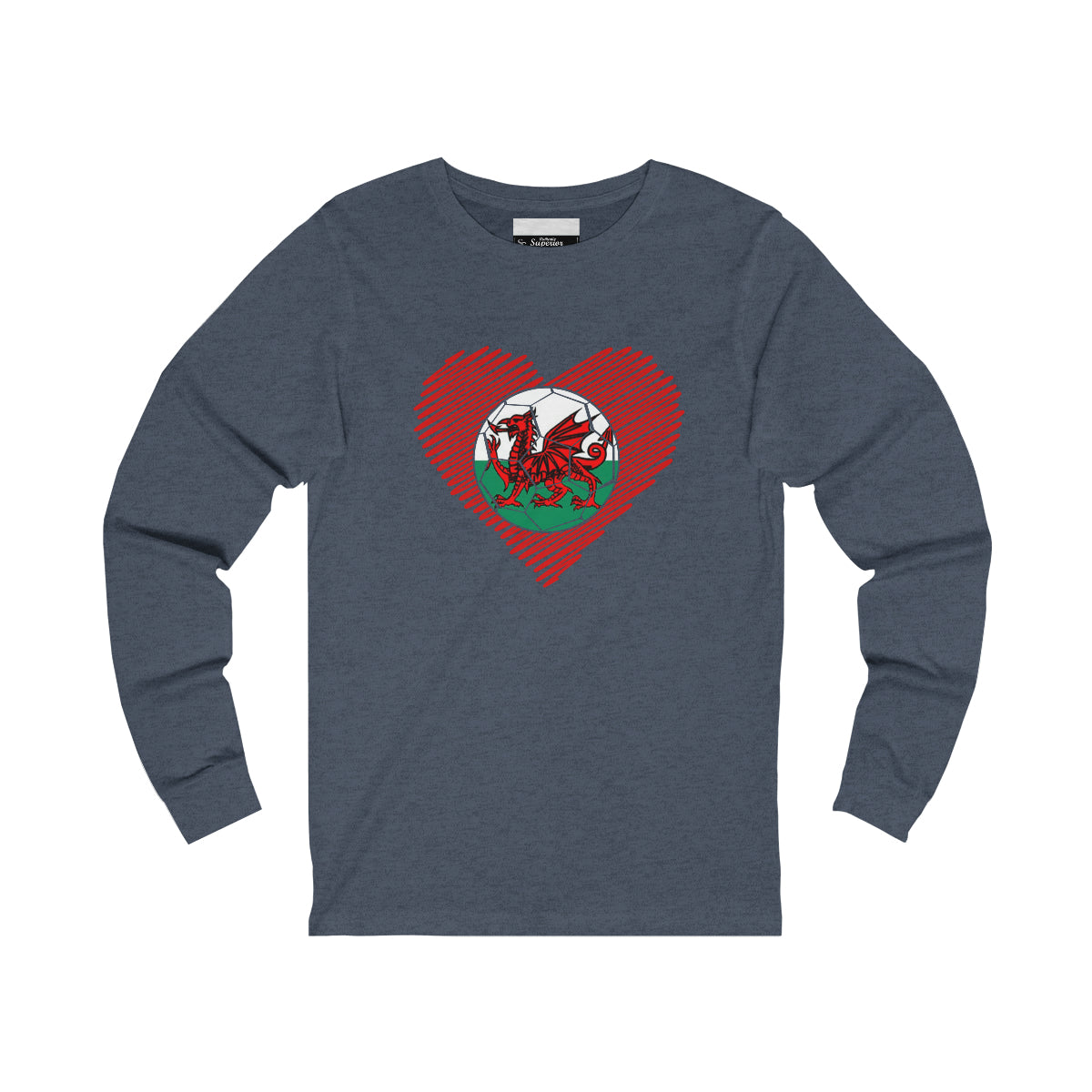 Wales World Cup Unisex Jersey Long Sleeve Tee
