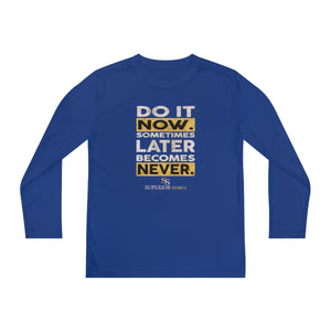 Kids Long Sleeve Competitor Tee