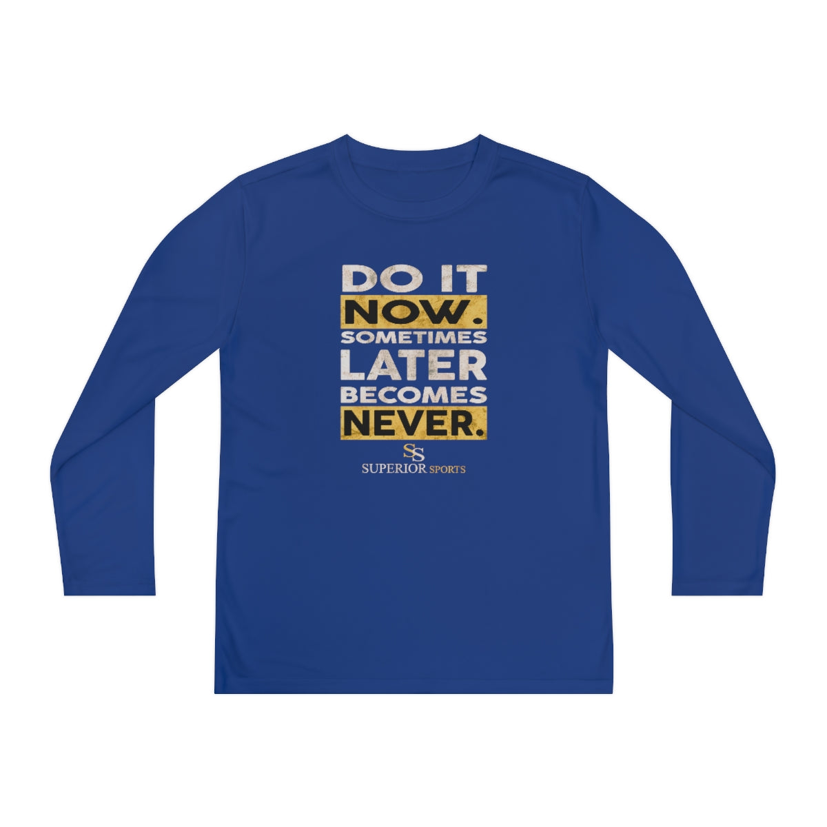 Kids Long Sleeve Competitor Tee