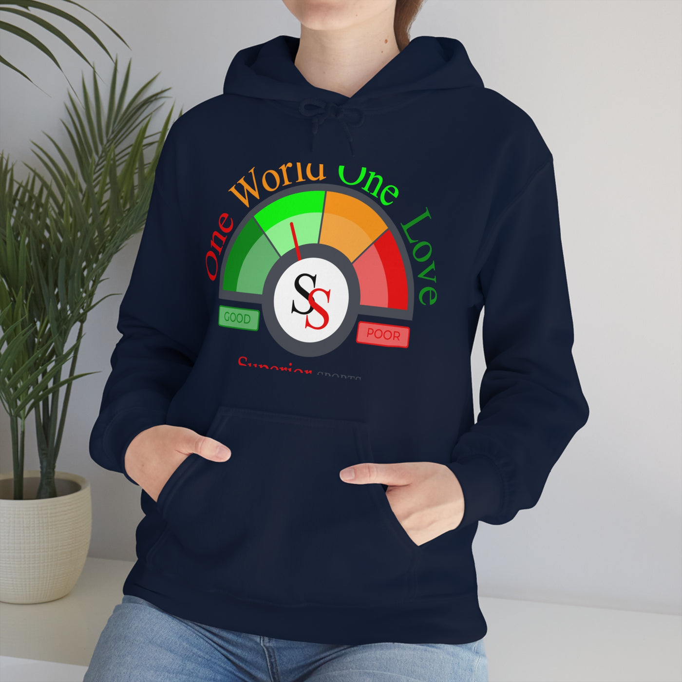 LADIES HOODED SWEATSHIRT