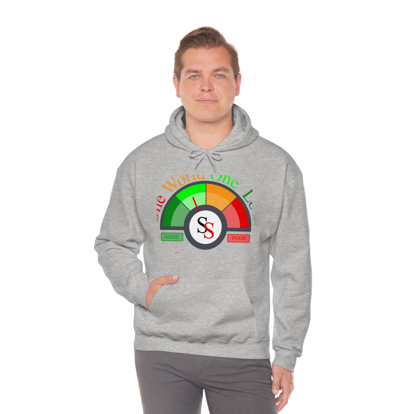 MEN HOODED SWEATSHIRT