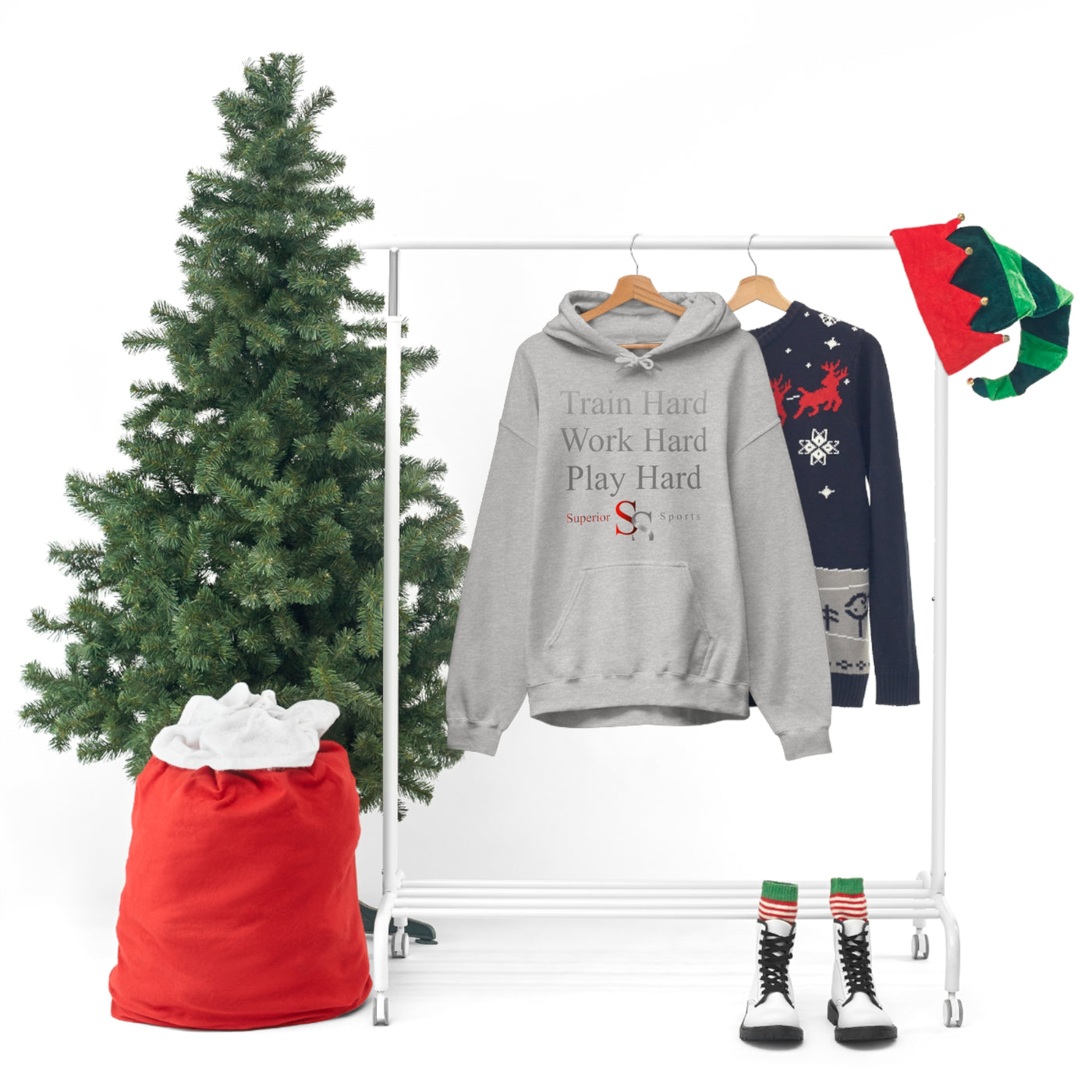 LADIES HOODED SWEATSHIRT