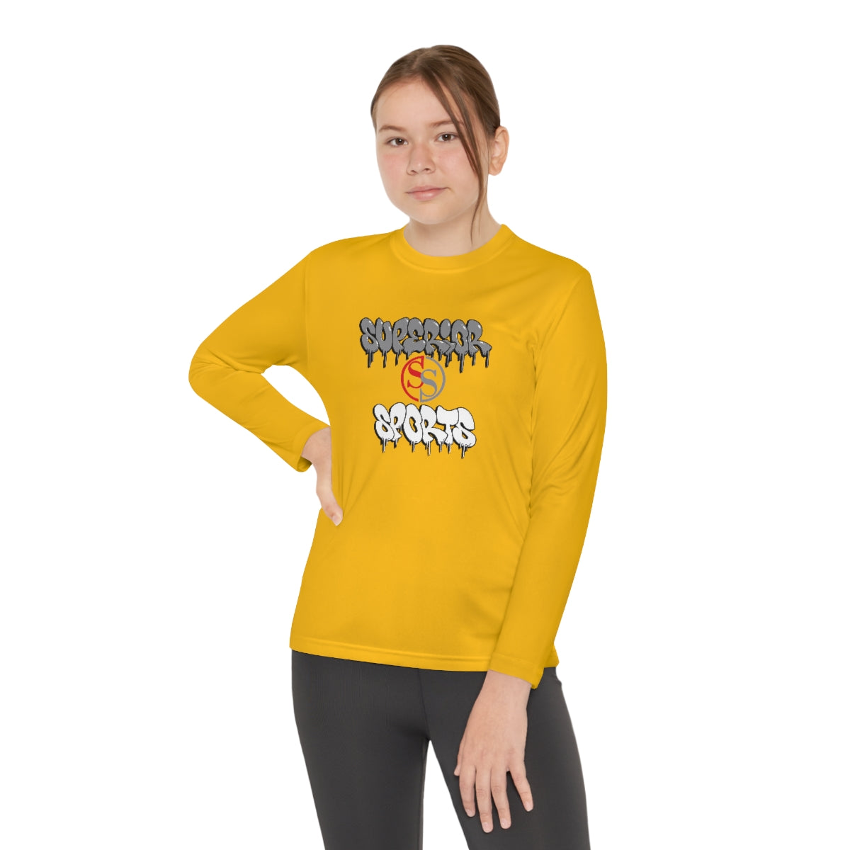 Kids Long Sleeve Competitor Tee