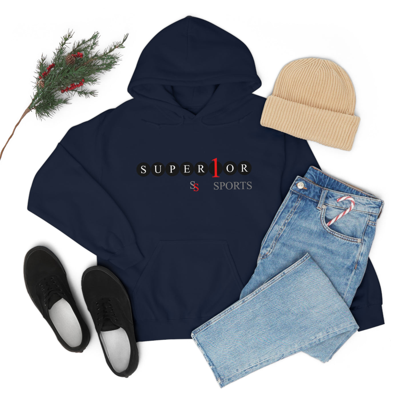 LADIES HOODED SWEATSHIRT