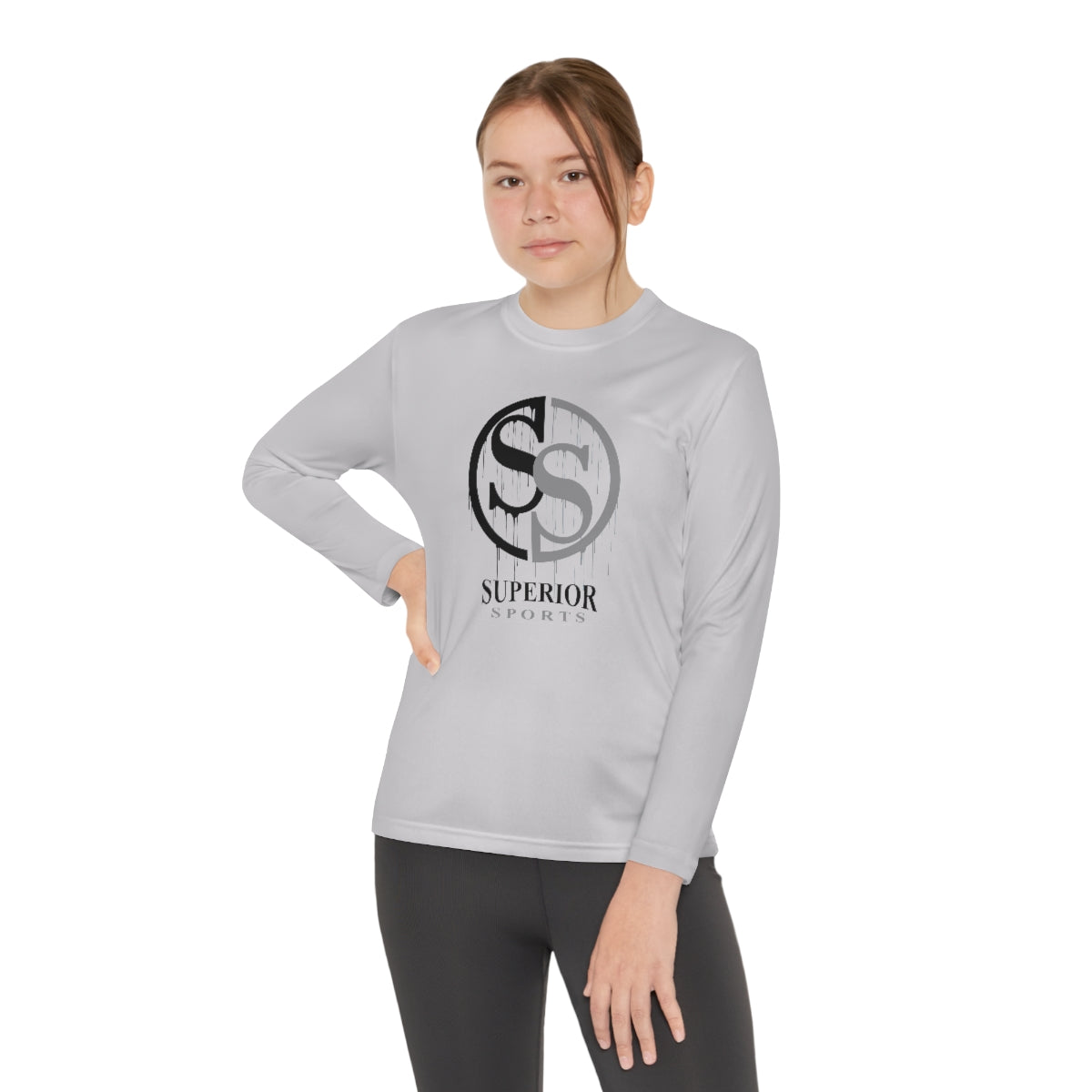 Kids Long Sleeve Competitor Tee