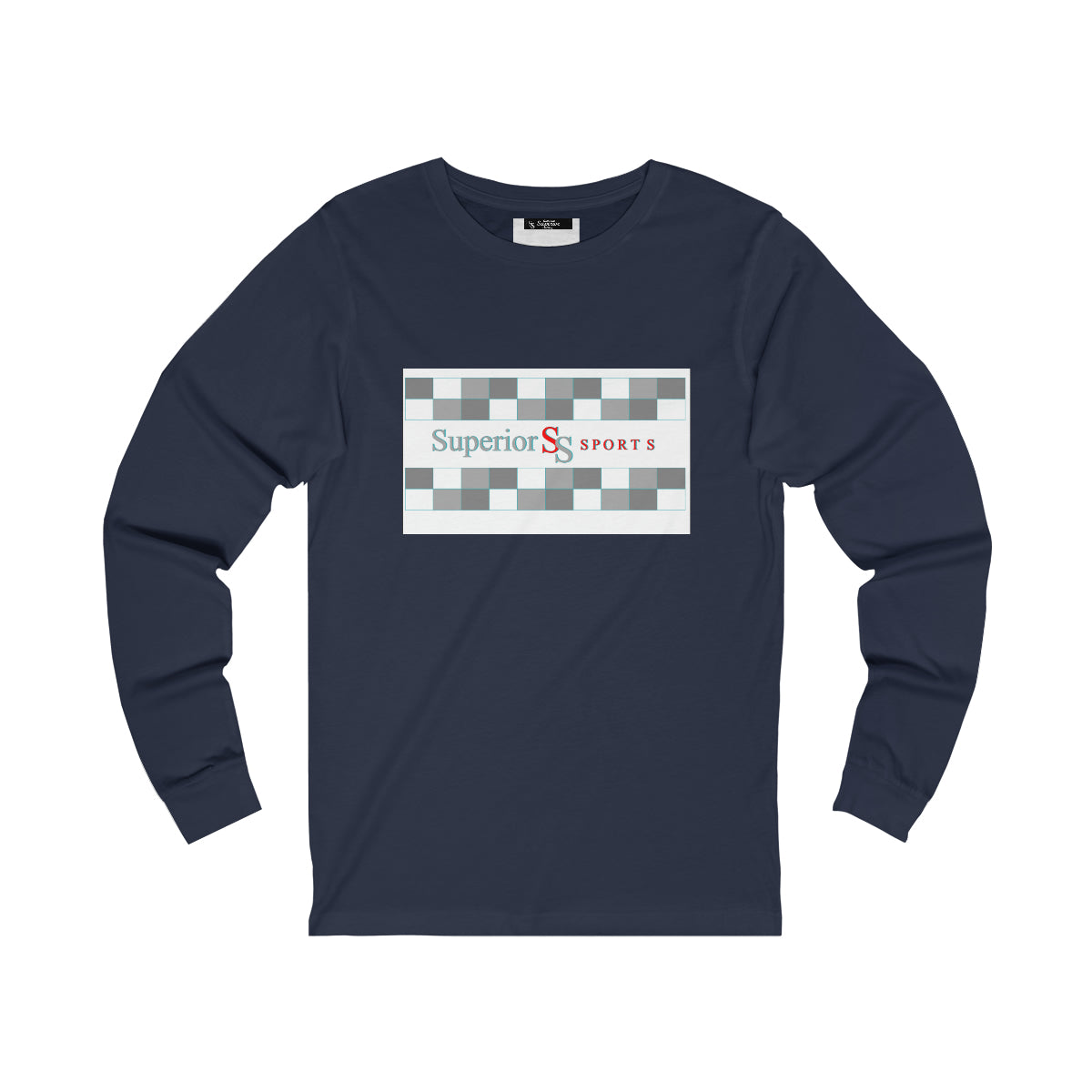 Men Long Sleeve Box Tee