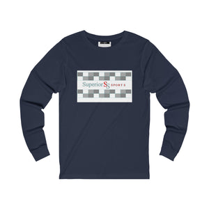 Men Long Sleeve Box Tee