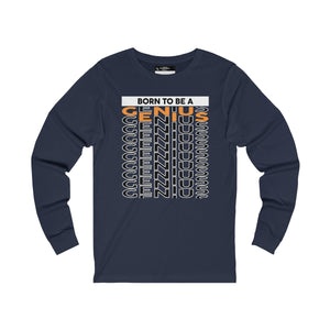 Men Long Sleeve Genius Tee