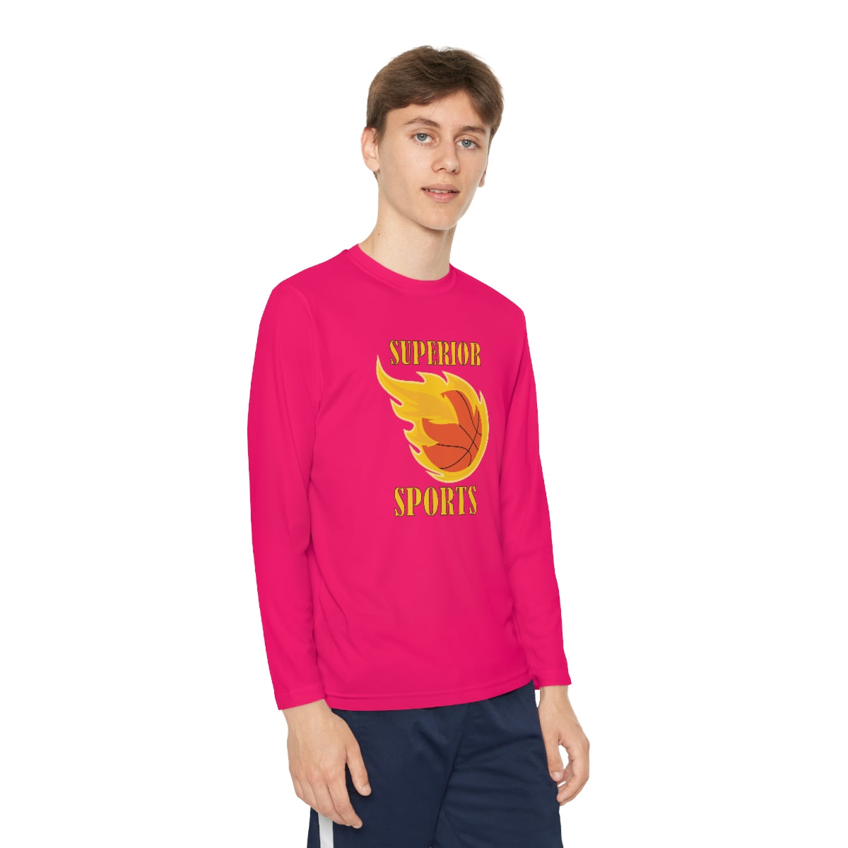 Kids Long Sleeve Sleeve Competitor Tee