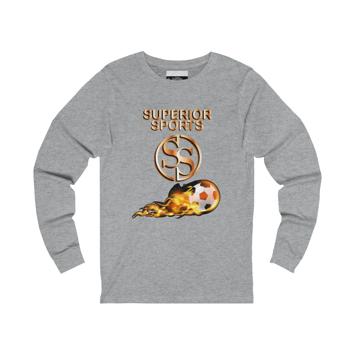 Men Long Sleeve Fire SS Tee