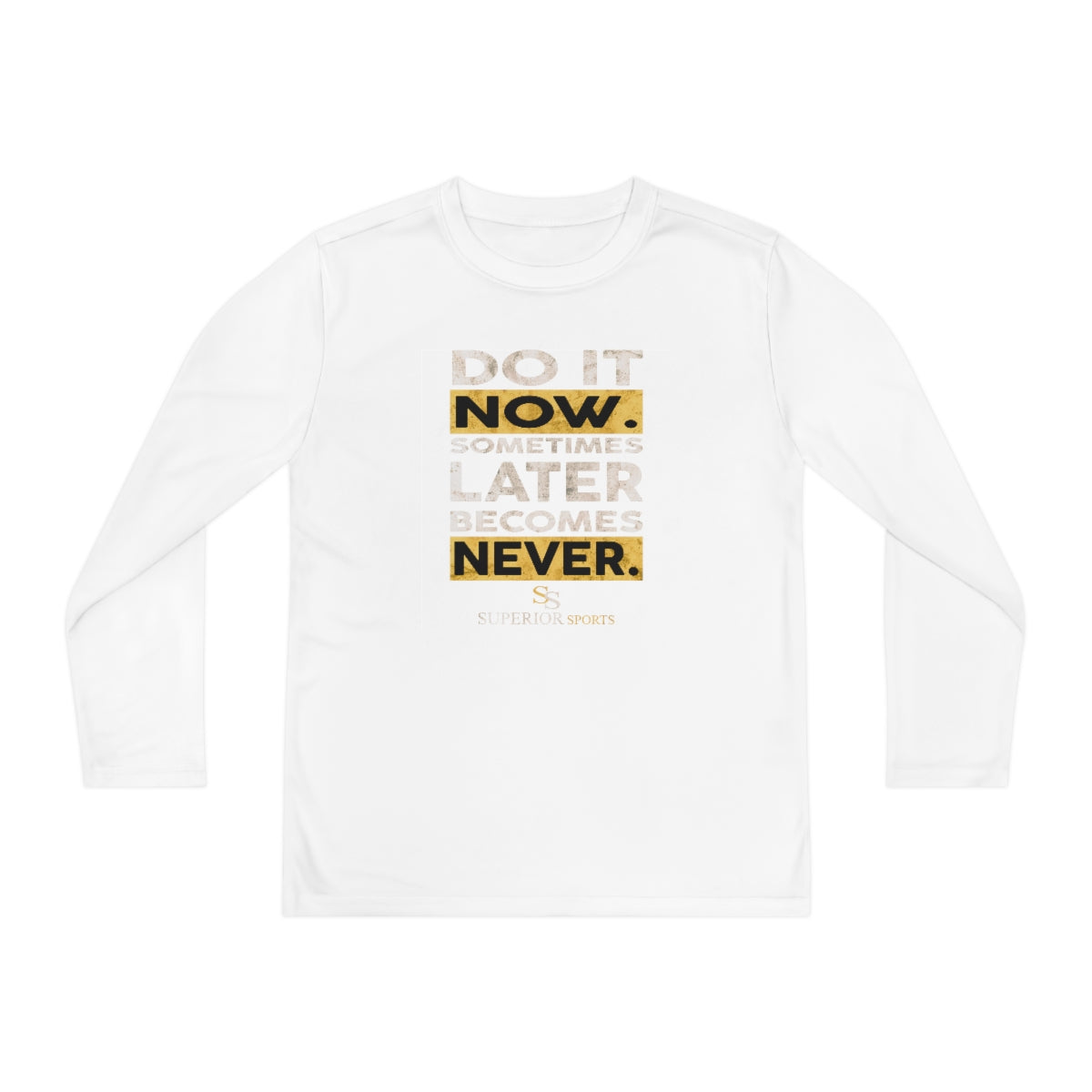 Kids Long Sleeve Competitor Tee