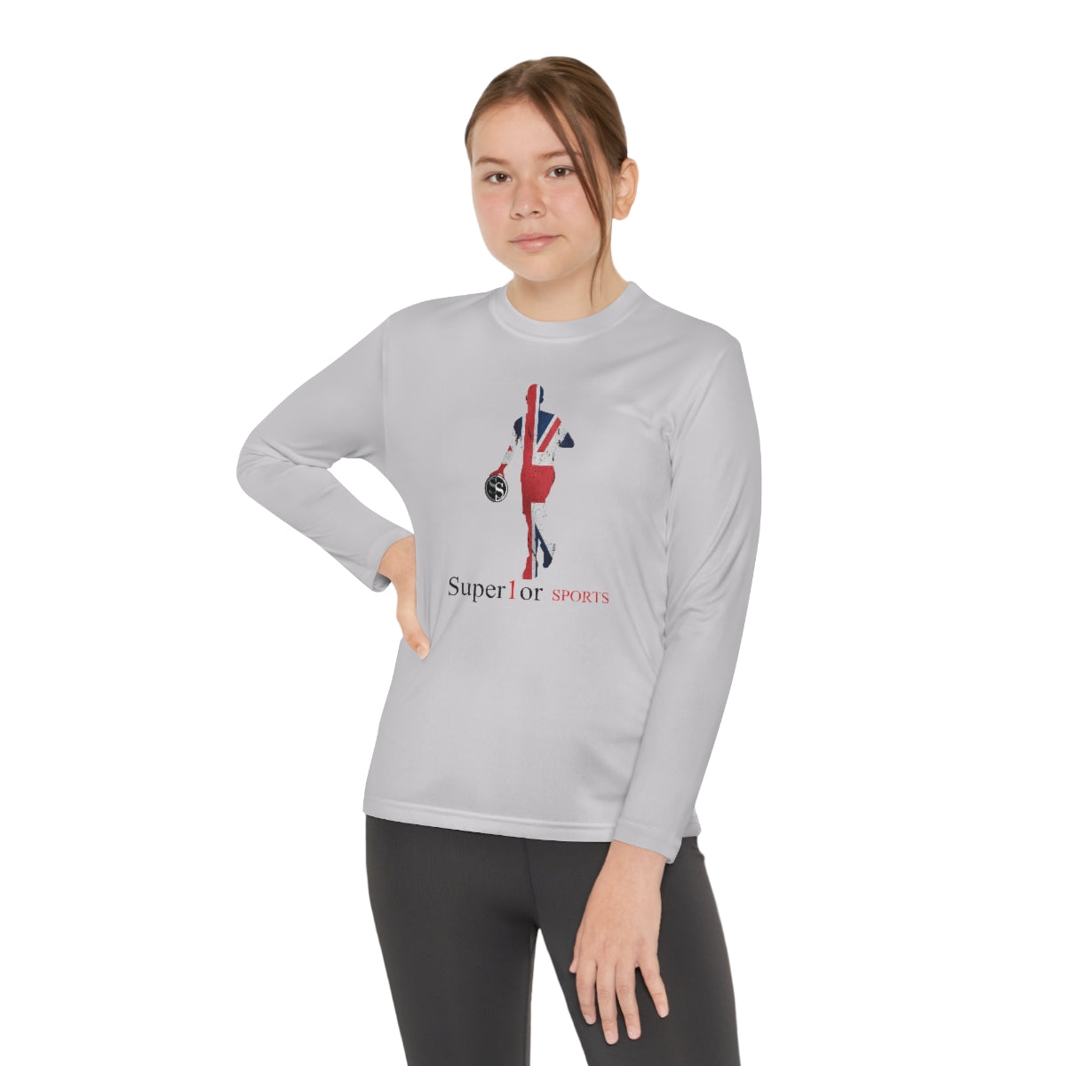 Kids Long Sleeve Competitor Tee
