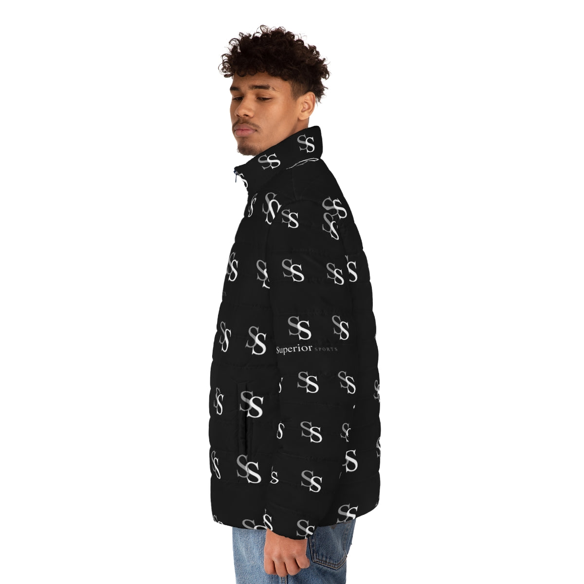 Men's Puffer Jacket (AOP)